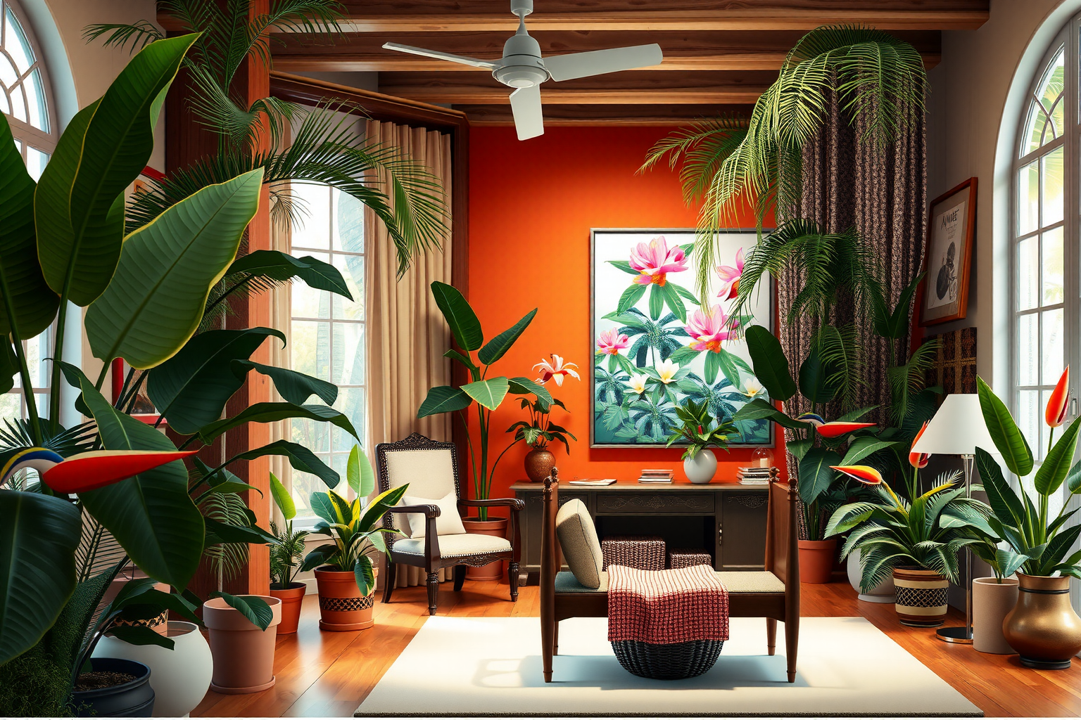 aprende a decorar tu casa con el estilo tropical