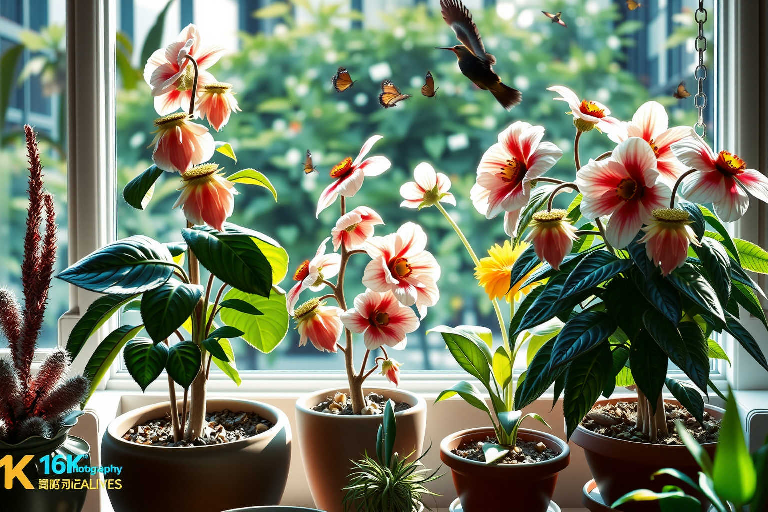 Plantas con flor en macetas para interior lindas