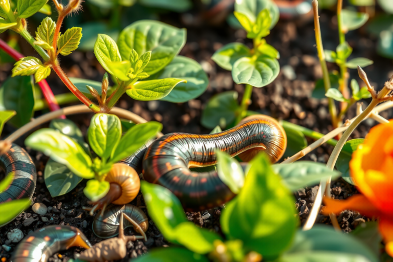 Protege tu jardín de caracoles y babosas