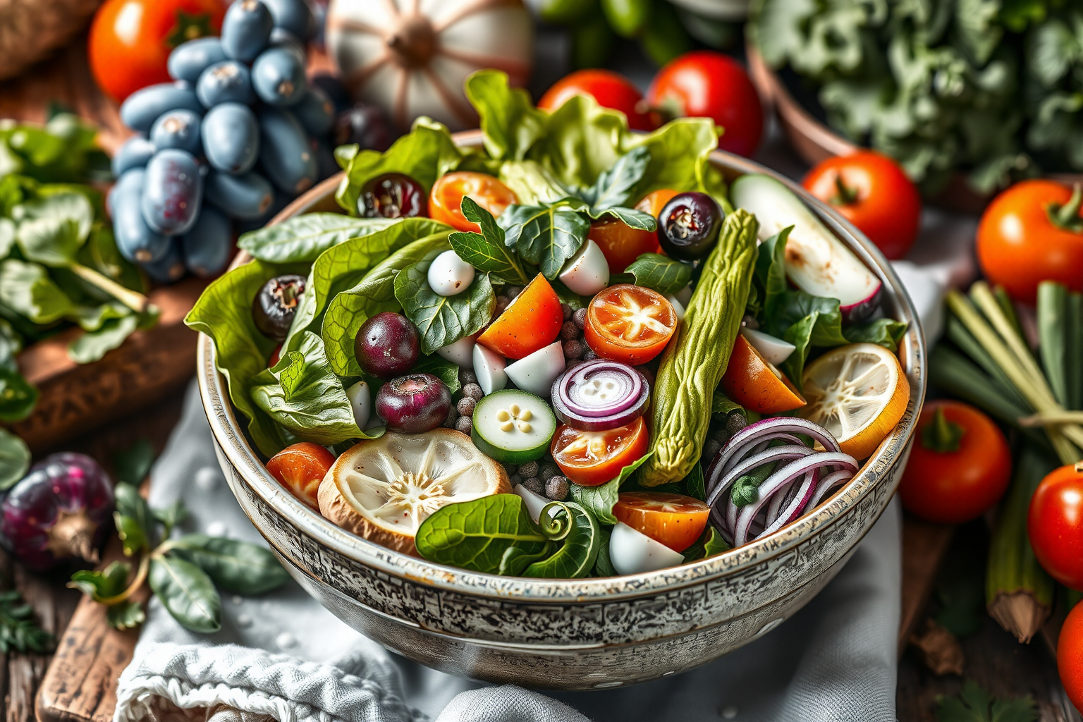 Recetas de ensaladas frescas y deliciosas para tu día a día