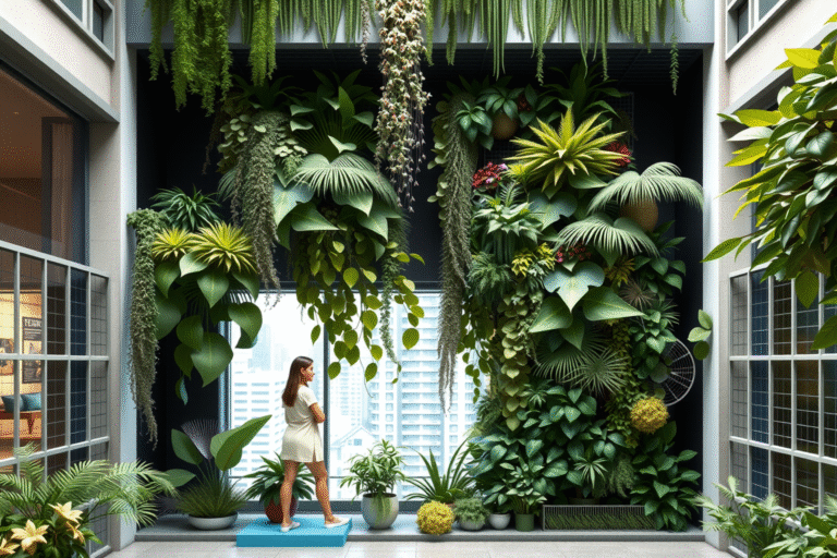 distintos tipos de jardines verticales para tu hogar