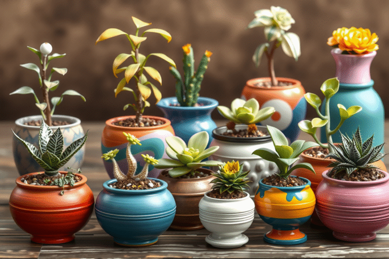 ideas para contenedores creativos para plantas