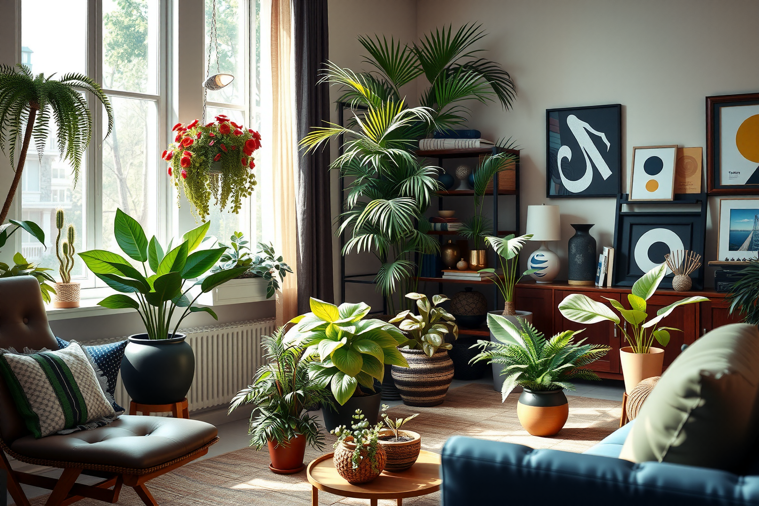 plantas perfectas para la sala de estar
