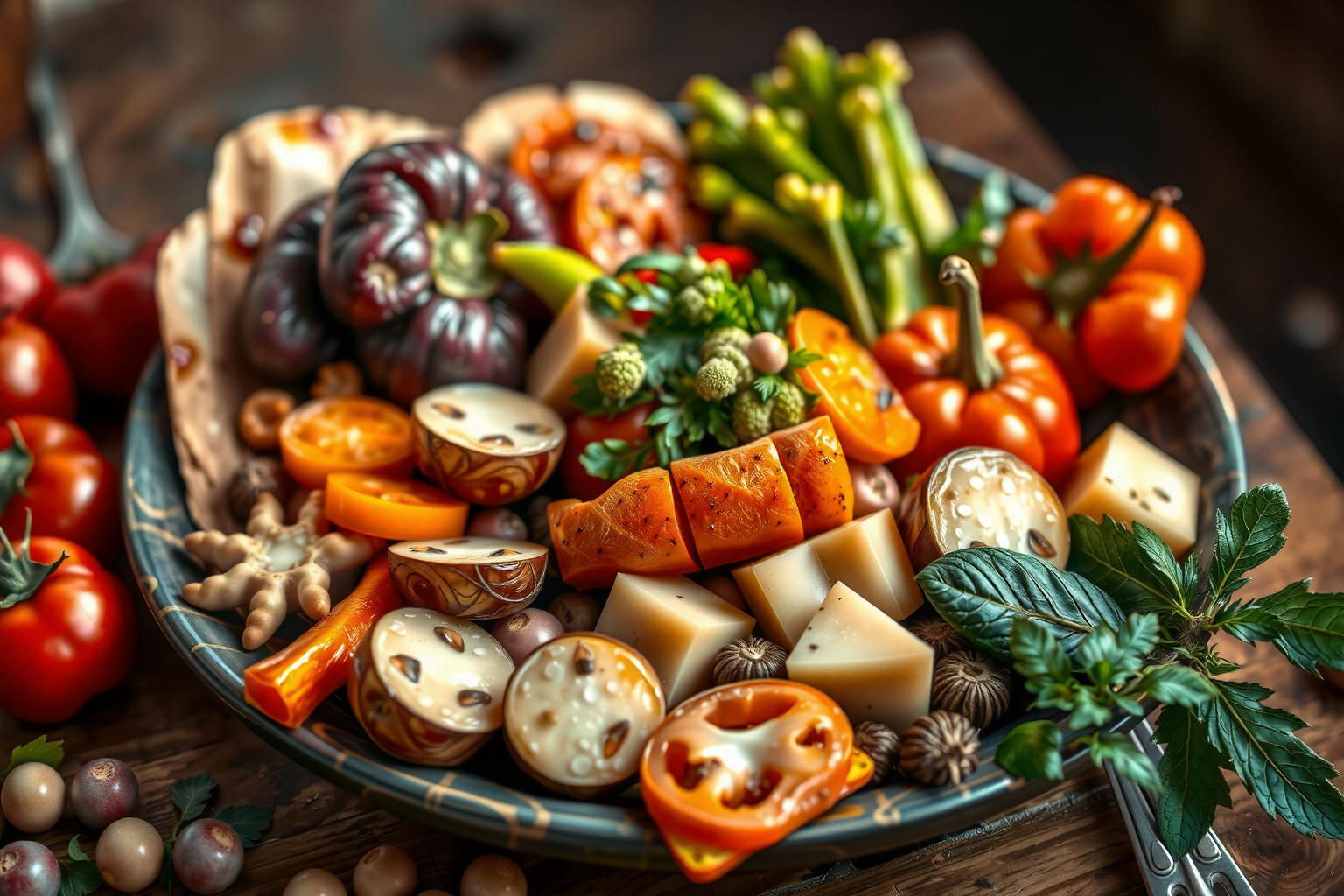 Recetas Vegetarianas con ingredientes del Huerto